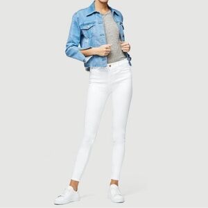NWT Frame Denim White High Skinny Jeans